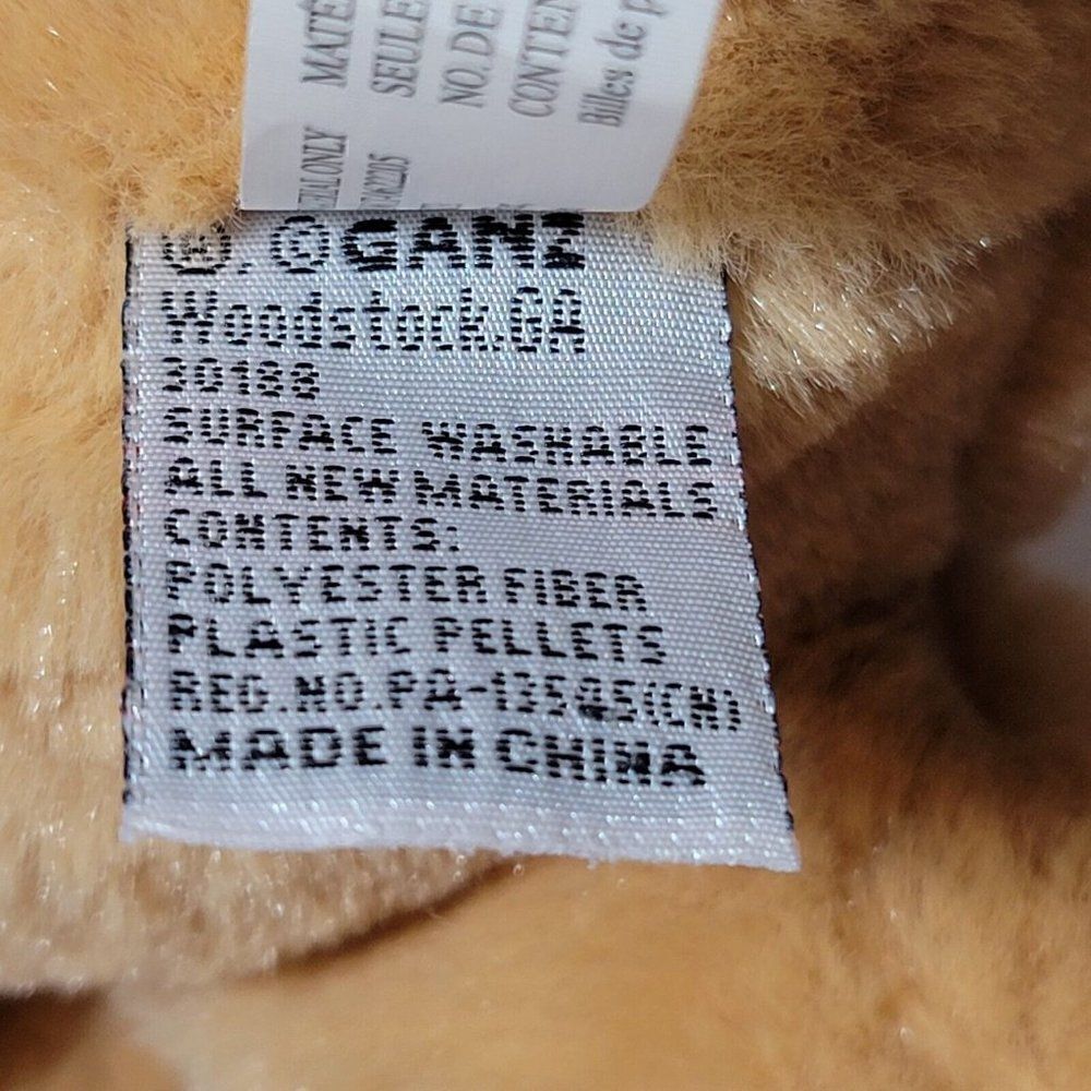 ‎Ganz Teddy Bear Plush FOLEY Stuffed Animal Lovey - Picture 9 of 12